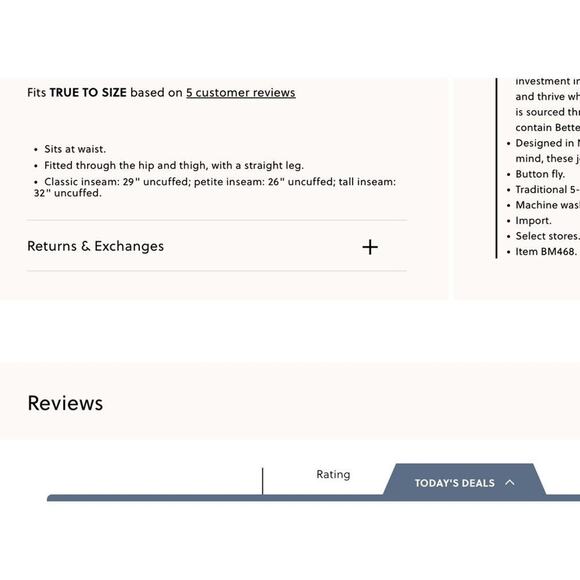 J-Crew  | NWT High Rise Straight Jeans Factory (Premium Edition) ButtonFly{13} - Picture 7 of 7